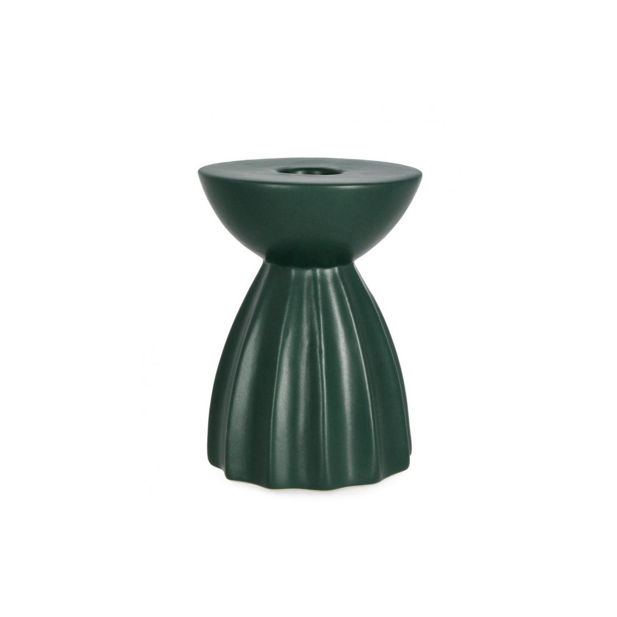 Portacandela 1P Aulis To Porc Verde cm.Ã?8x11H | Bizzotto