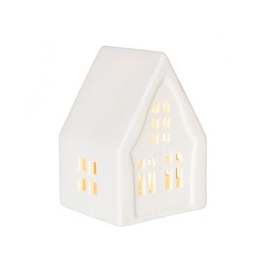 Casetta con LED Dickens Art Bianco | Bizzotto