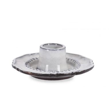 Portacandela Hikari Antique White cm.Ã?9 | Bizzotto