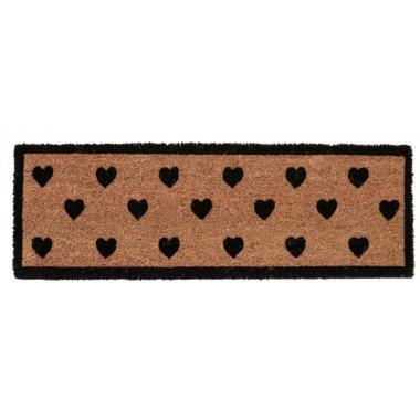 Zerbino Valerie Cuori Cocco cm.25x75 | Bizzotto