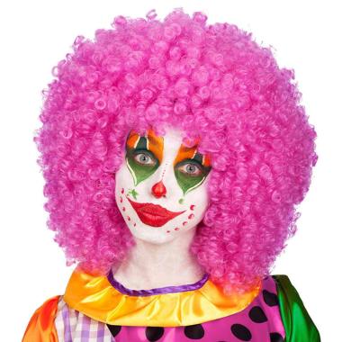 Parrucca Clown Fuxia gr.190