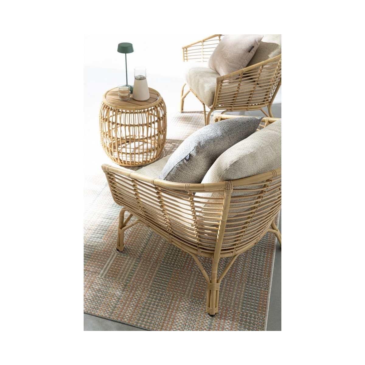 Vaso Zhob Vetro Naturale cm.H9 | Bizzotto