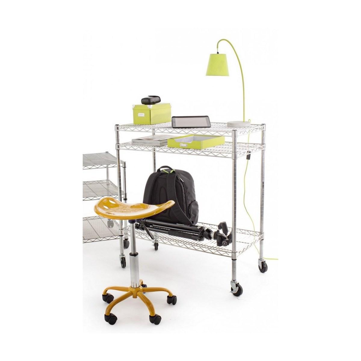 Montante Cromo Lux 90H | Bizzotto