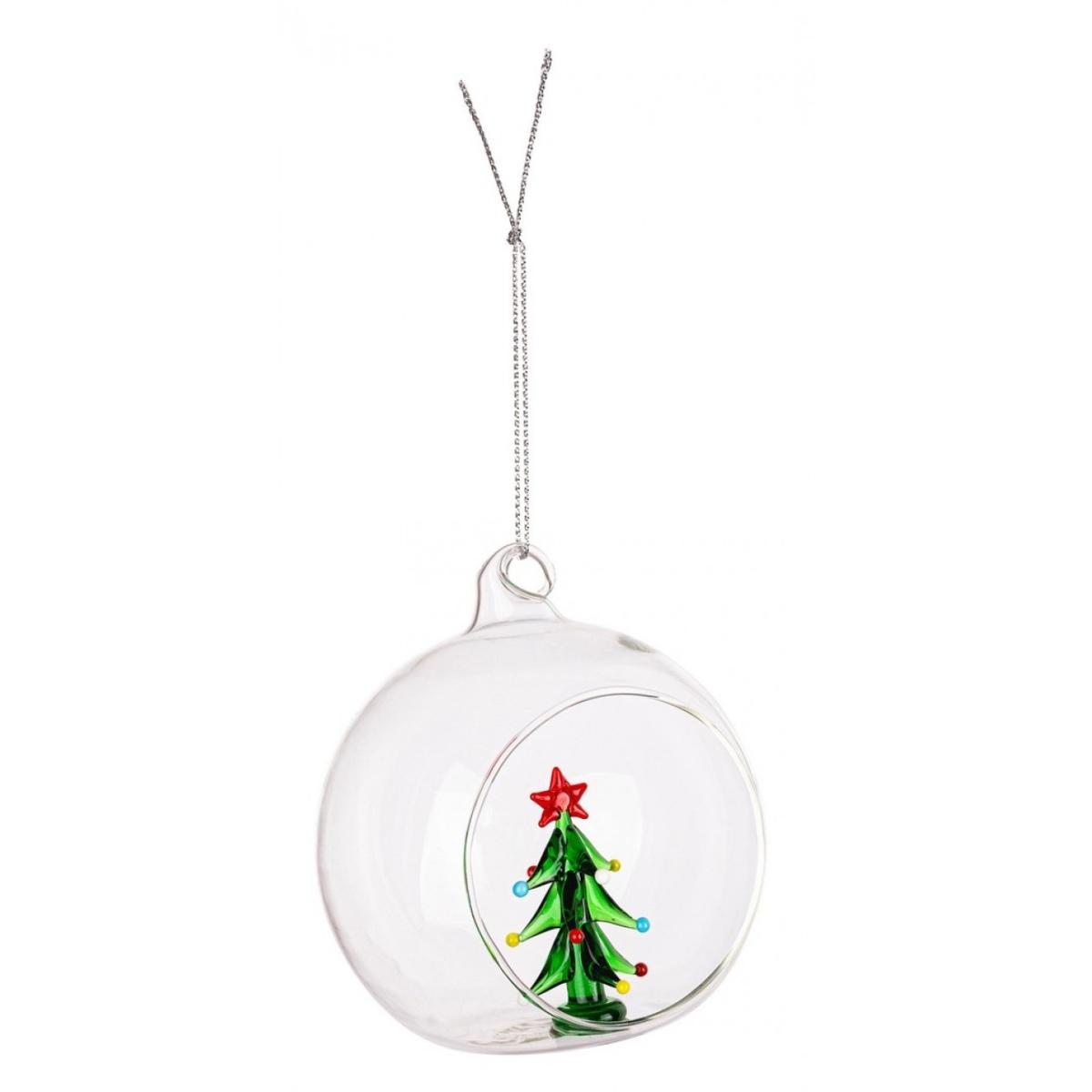 Sfera Aperta Vetro Yule xmas Tree cm.Ã?80 | Bizzotto