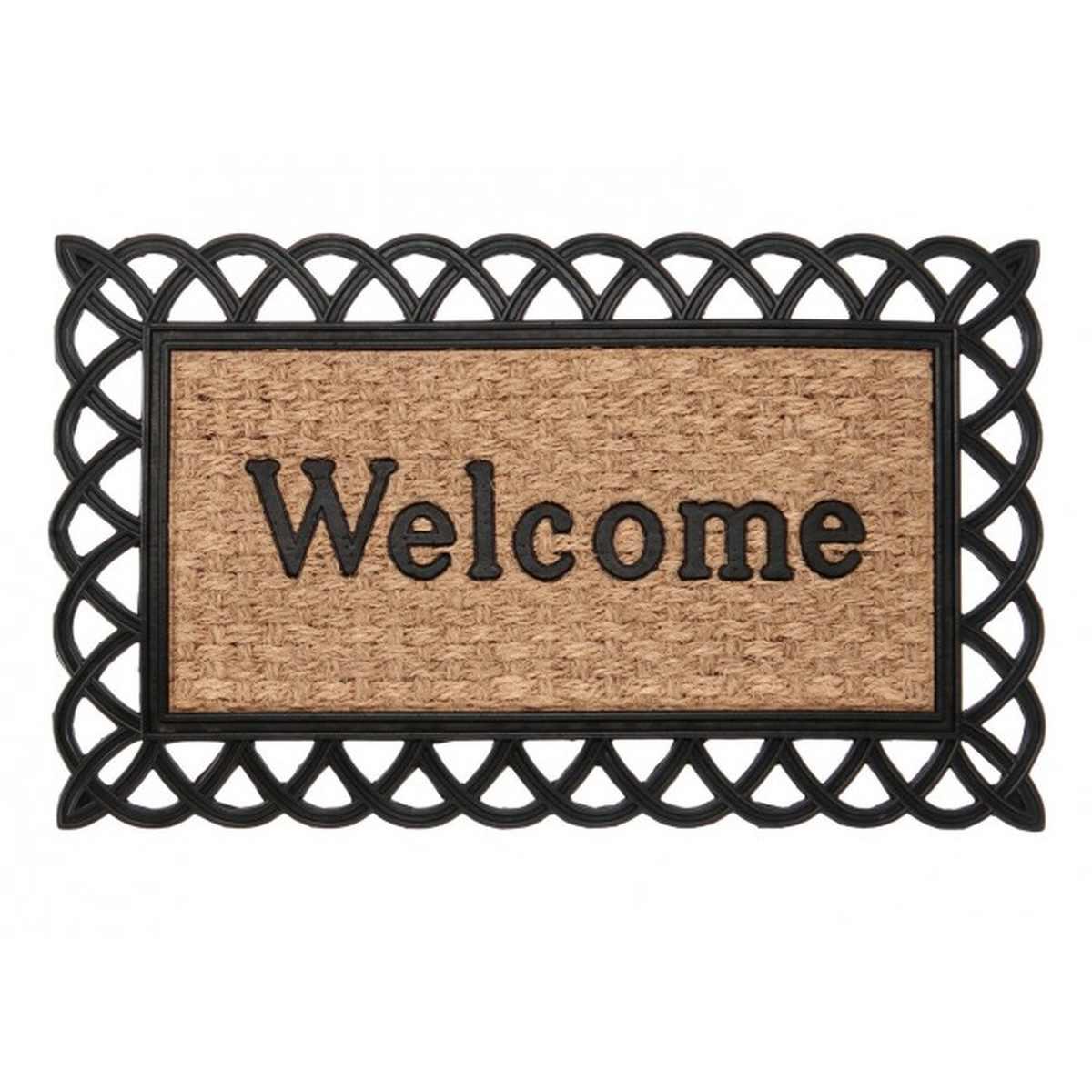 Zerbino Thalie Welcome Gomma-Cocco cm.45x75 | Bizzotto
