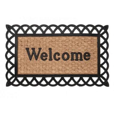 Zerbino Thalie Welcome Gomma-Cocco cm.45x75 | Bizzotto