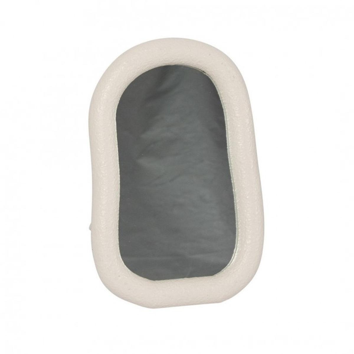 Specchio con Cornice Creamy Bianco cm.20x30H | Bizzotto