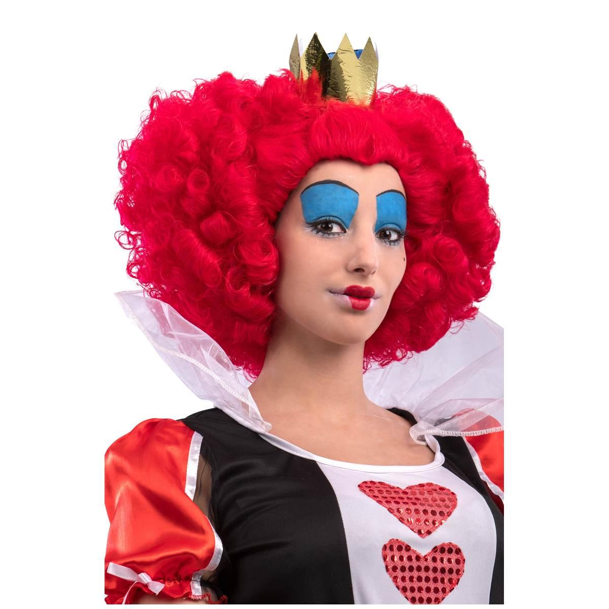 Carnival Toys Parrucca Regina di Cuori Rossa 8004761023096