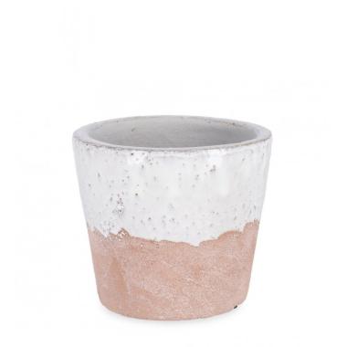 Vaso Orfeo To Bianco cm.H13 | Bizzotto