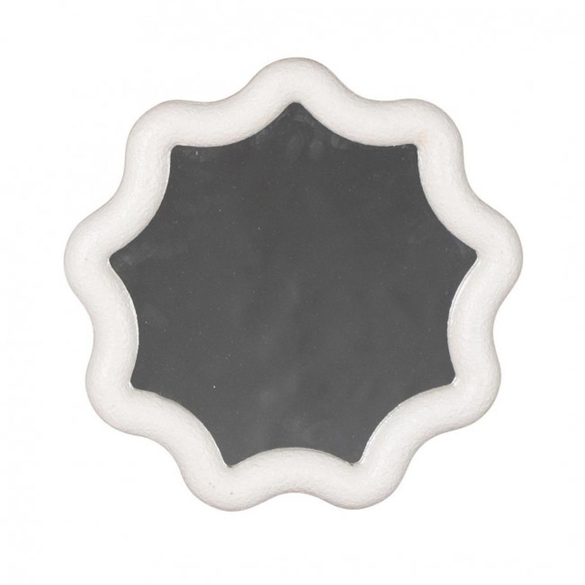 Specchio con Cornice Creamy To Bianco cm.Ã?32 | Bizzotto