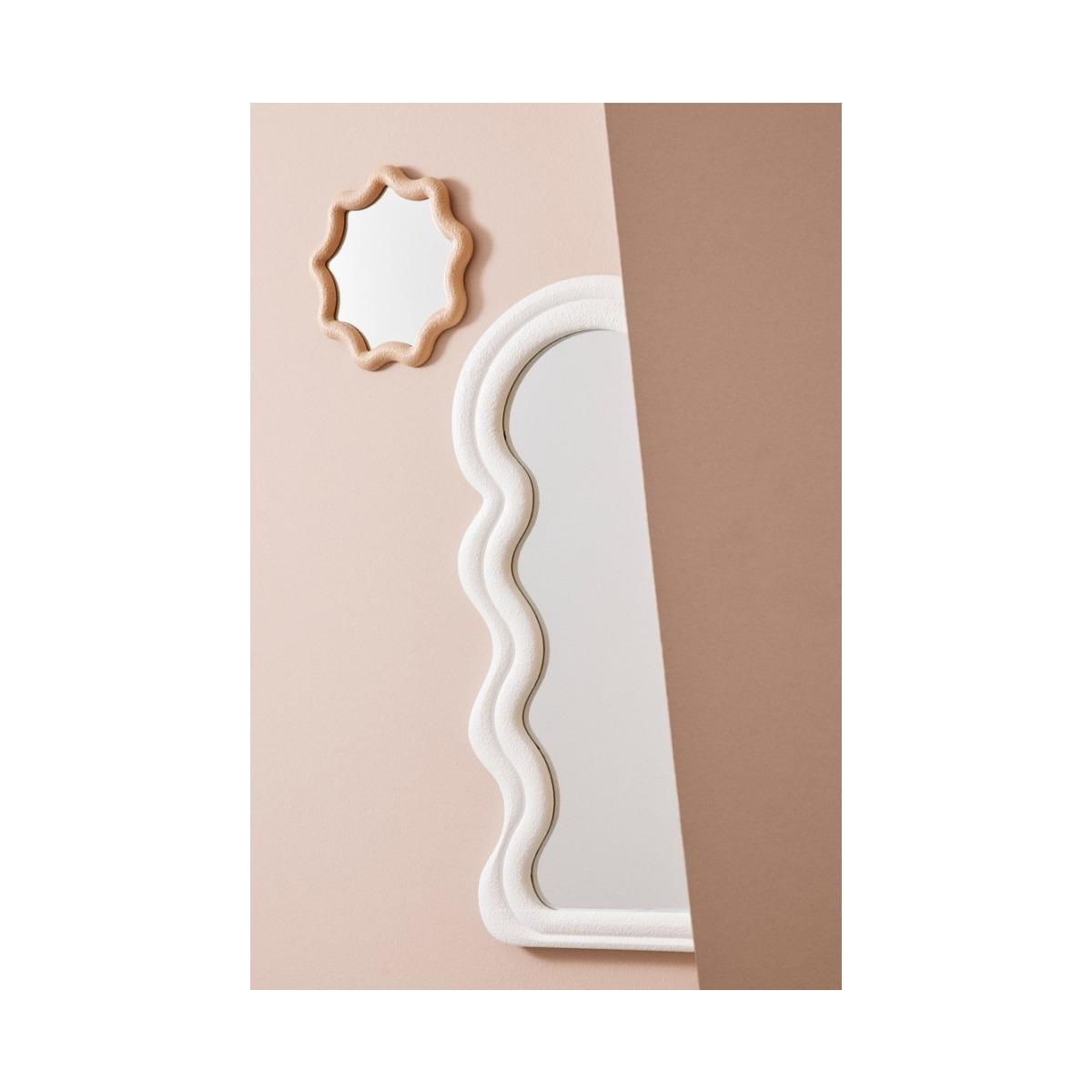 Specchio con Cornice Creamy To Argilla cm.Ã?32 | Bizzotto