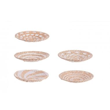 Vassoio Islas To Bianco Assortito 5 Modelli cm.Ã?30 | Bizzotto