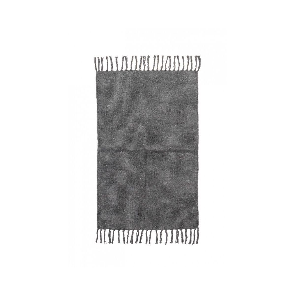 Tappeto Yoshiko Gri Sc con Fr cm.60x90 | Bizzotto