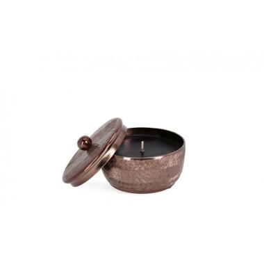 Candela con Coperchio Clamp Bronzo cm.Ã?11 | Bizzotto