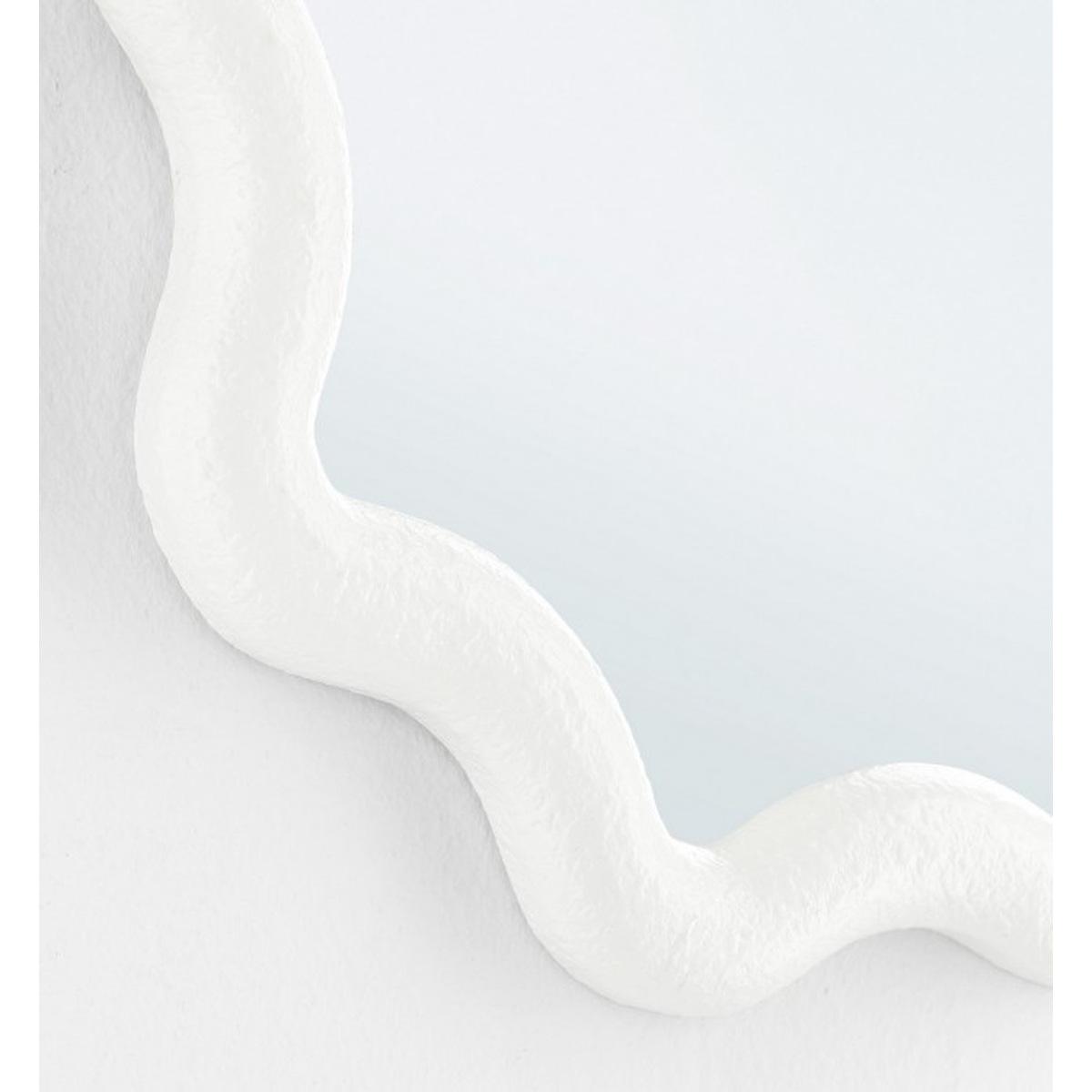 Specchio con Cornice Creamy To Bianco cm.Ã?36 | Bizzotto