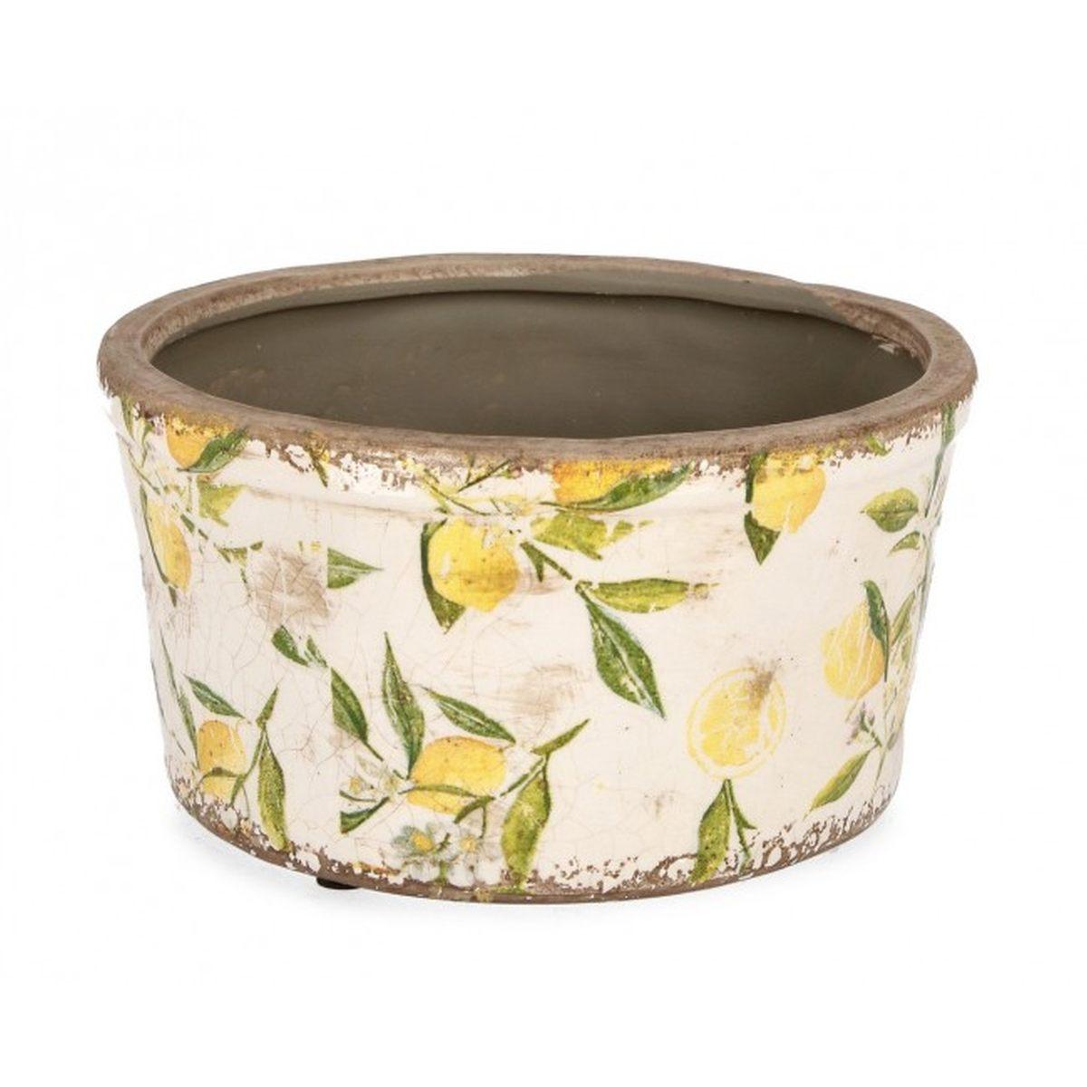 Vaso Sorrento To Basso Porc cm.Ã?20x11H | Bizzotto