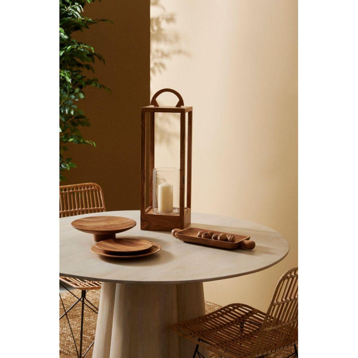 Piatto Decorativo Aimi Legno Natural cm.Ã?23 | Bizzotto