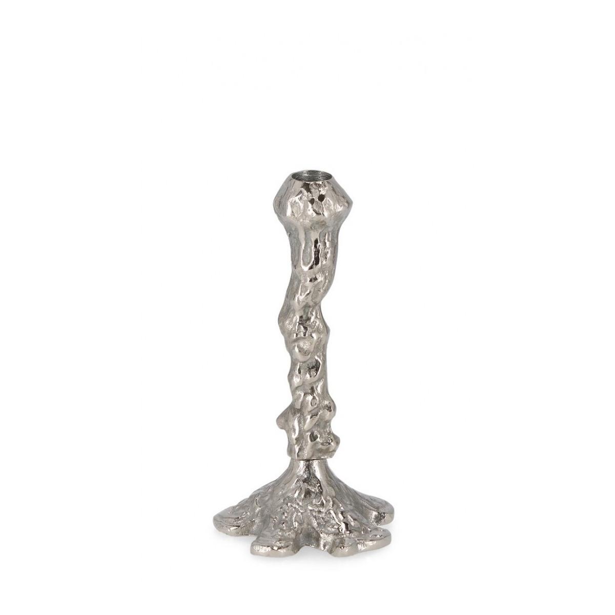 Portacandela Ameya Argento cm.H21 | Bizzotto