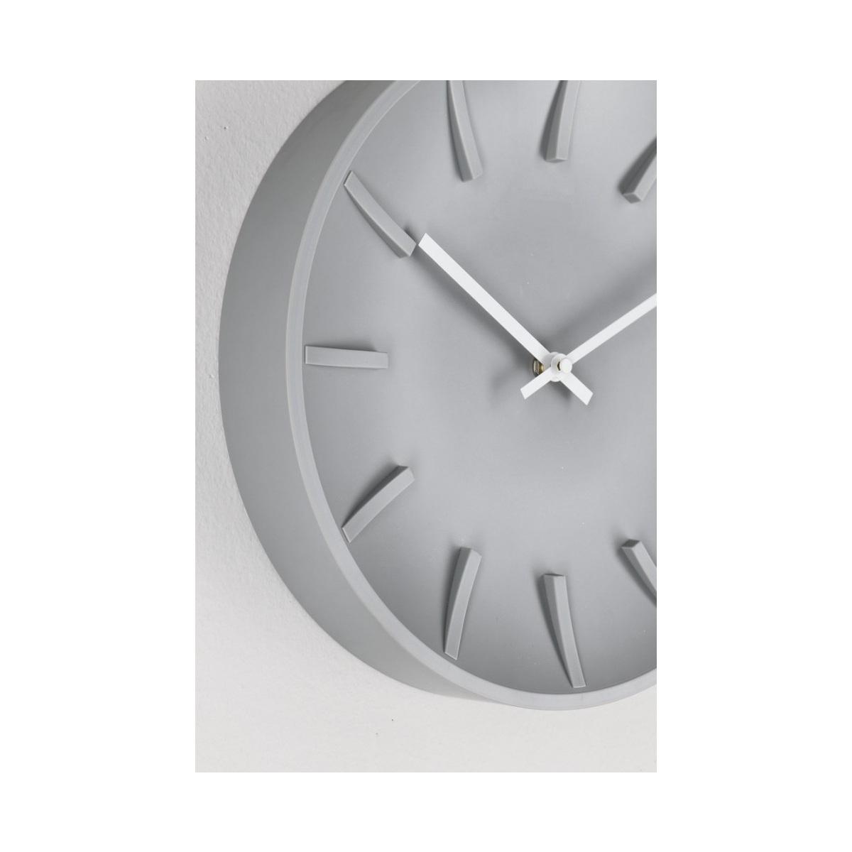 Orologio Parete Hervar Grigio cm.Ã?30 | Bizzotto