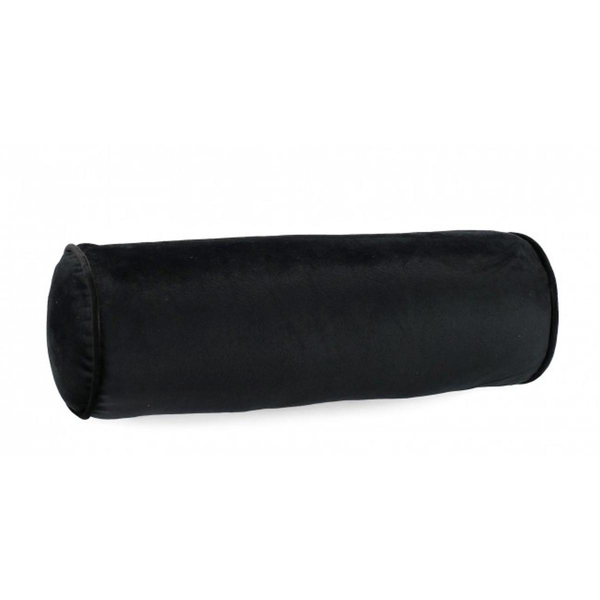 Cuscino Artemis Cilindro Nero 50x18 | Bizzotto