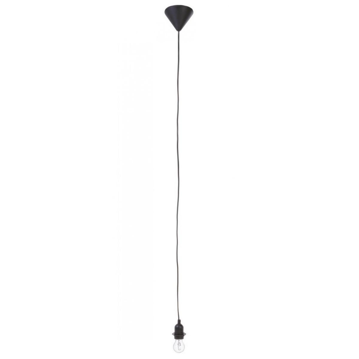 Lampadario Filo Elettrico E27 Nero | Bizzotto