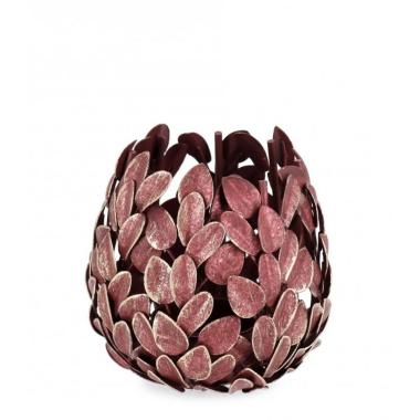 Portacandela Harriet Bomb Malva S | Bizzotto