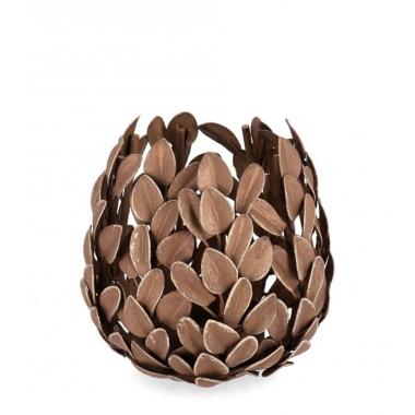 Portacandela Harriet Bomb Marrone S | Bizzotto