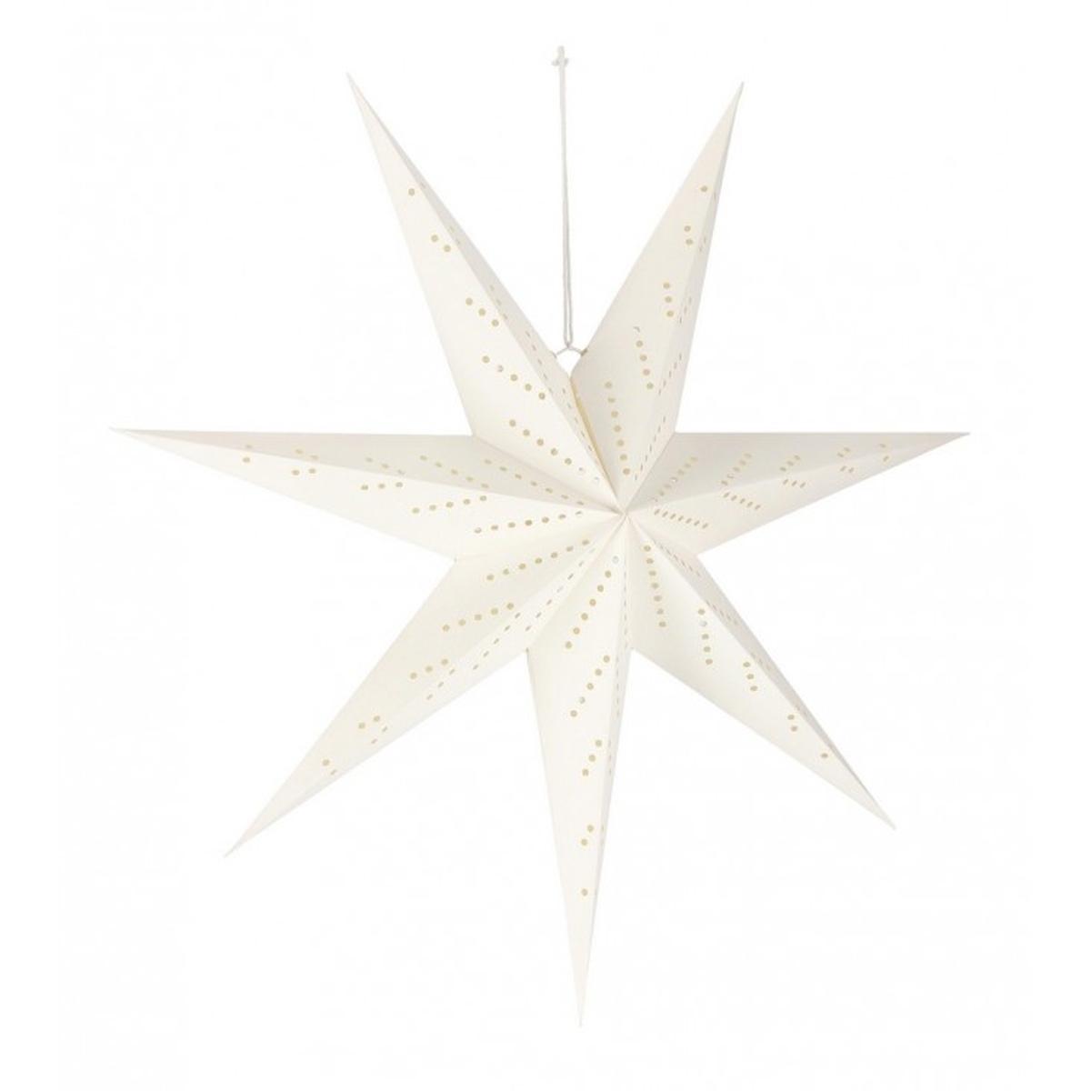 Pendaglio Ashanti Stella Bianco cm.Ã?71 | Bizzotto