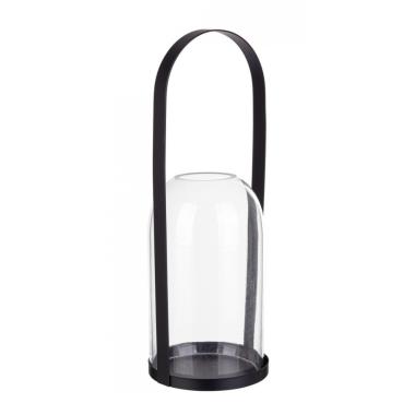 Portacandela Merope Nero cm.Ã?15,5 | Bizzotto