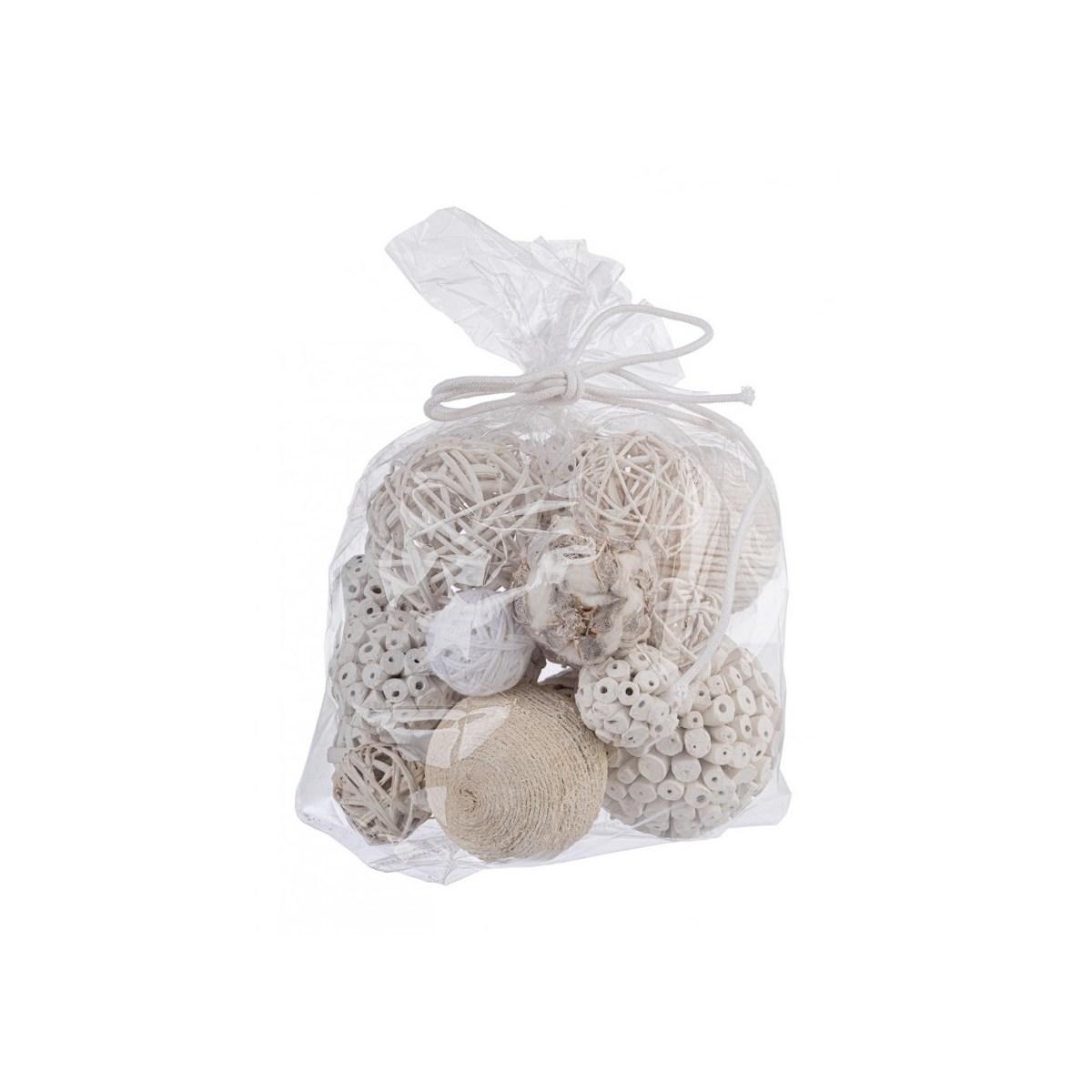Sacchetto Decorazioni Sana Bianco Ass | Bizzotto