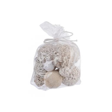 Sacchetto Decorazioni Sana Bianco Ass | Bizzotto