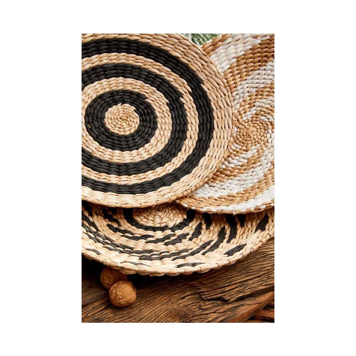 Vassoio Islas To Nero Assortito 5 Modelli cm.Ã?40 | Bizzotto