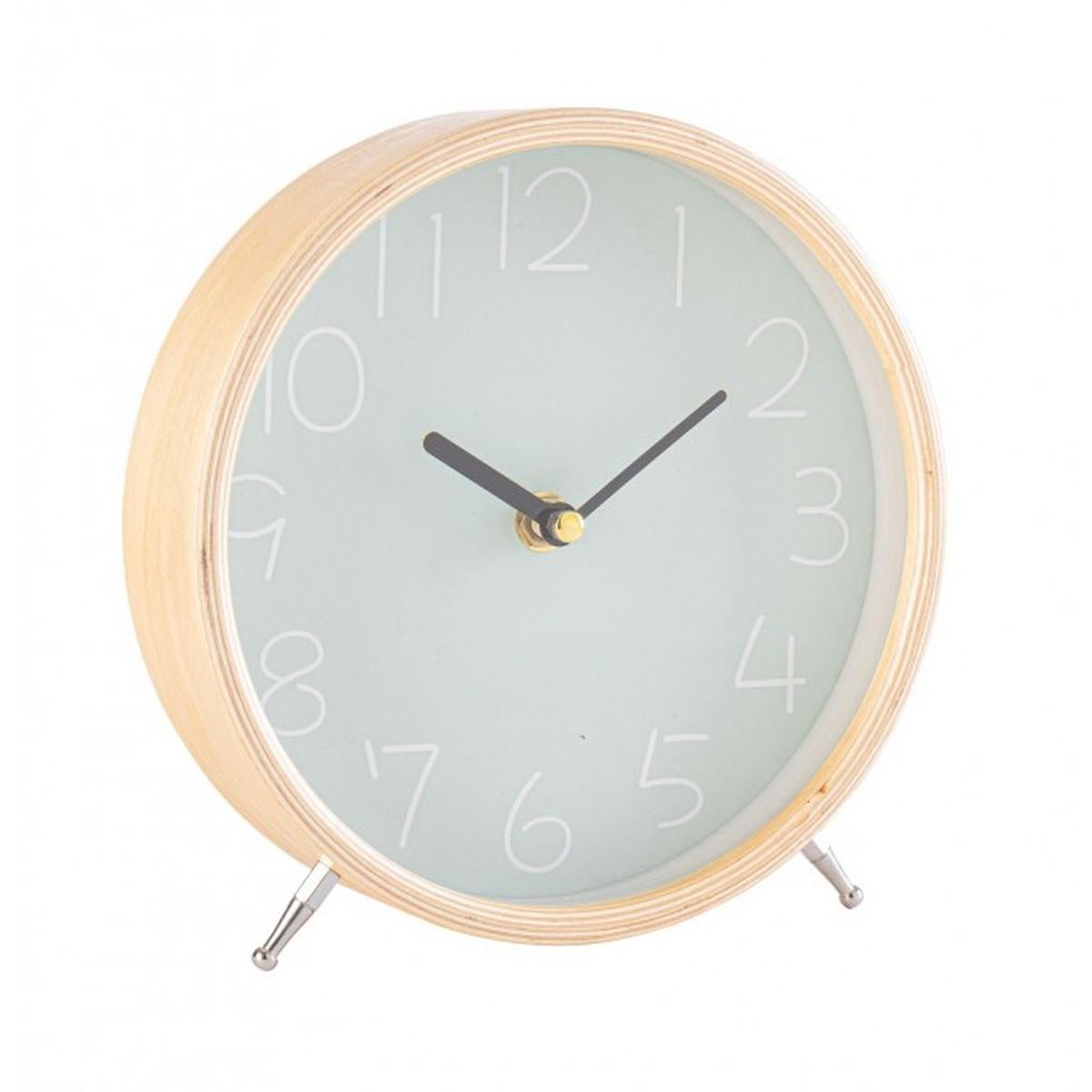 Orologio Tavolo Lorens Verde Chia cm.Ã?18,5 | Bizzotto