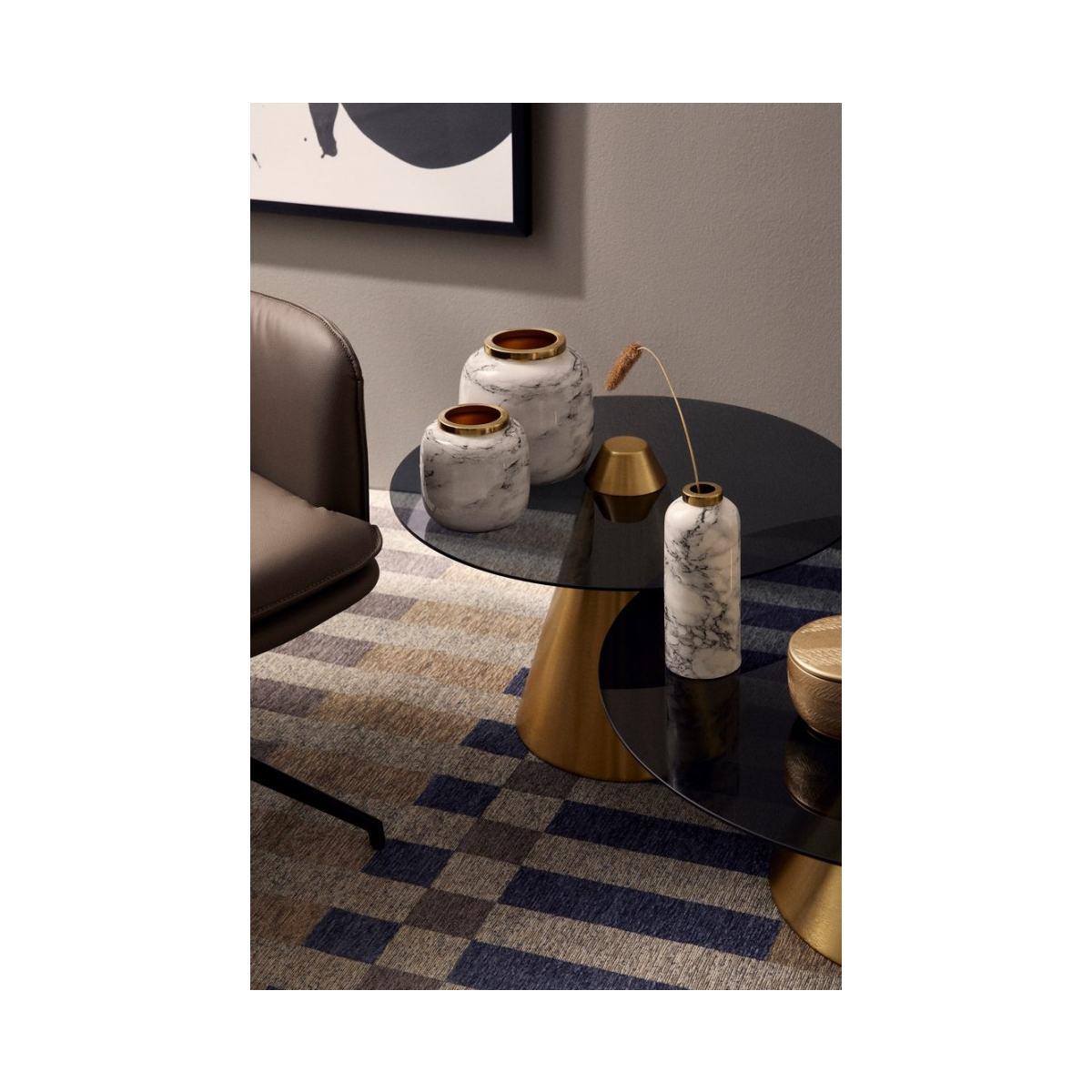 Vaso a Bottiglia Decorativa Marsha Bianco cm.H20 | Bizzotto