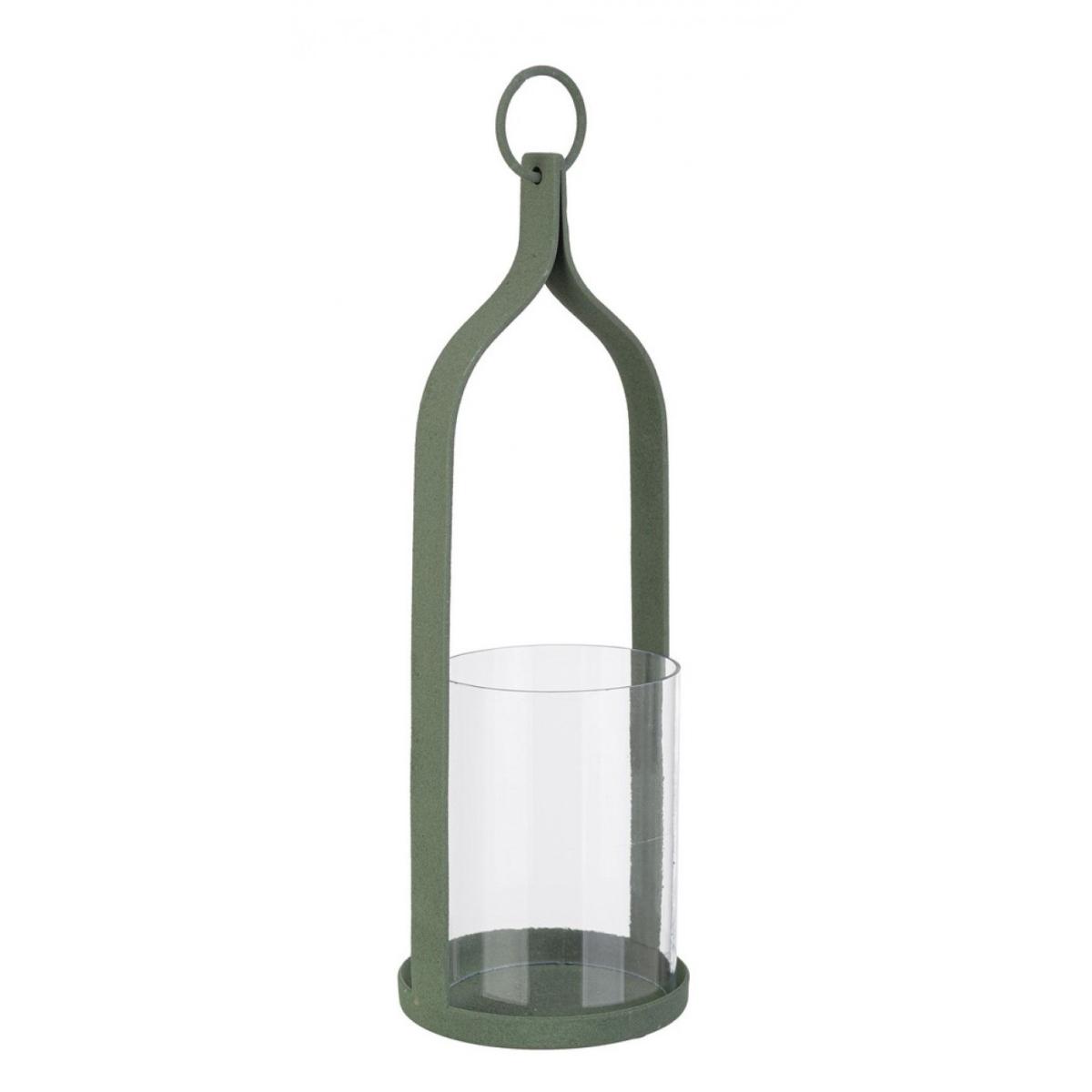 Portacandela 1P Ridhi Verde cm.H30 | Bizzotto