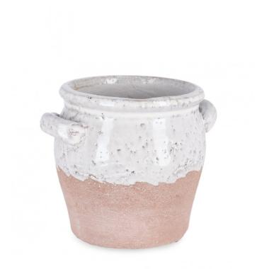 Vaso Orfeo Anfora Bianco cm.H15 | Bizzotto