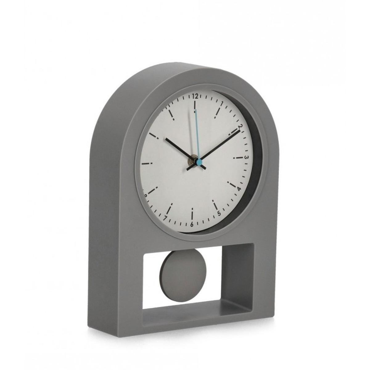 Orologio Tavolo Patrik Grigio 20x27H | Bizzotto