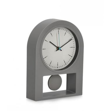 Orologio Tavolo Patrik Grigio 20x27H | Bizzotto