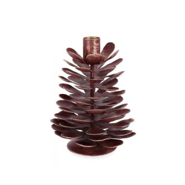 Portacandela 1P Harriet Pigna Malva L | Bizzotto