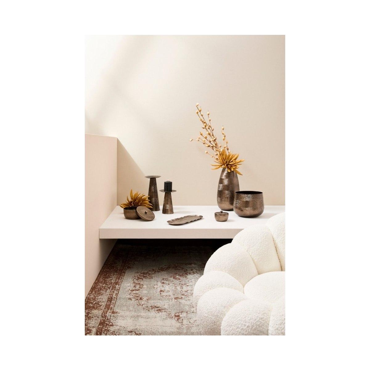 Vassoio Decorativo Clamp Nero cm.40x13,5 | Bizzotto