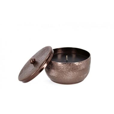 Candela con Coperchio Clamp Bronzo cm.Ã?14 | Bizzotto