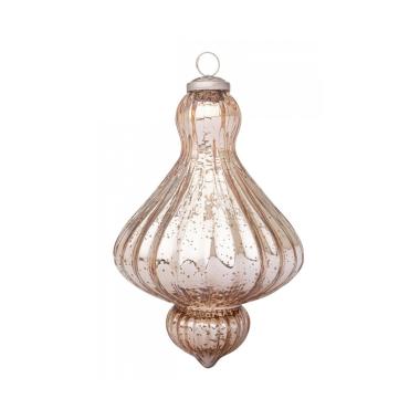 Pendaglio Vetro Gloss Trottola Caramel Luc | Bizzotto