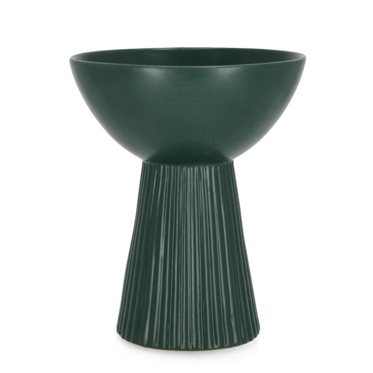 Vaso Aulis To Porc Verde cm.Ã?16x20H | Bizzotto
