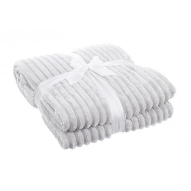 Plaid Rachele Silver cm.150x200 | Bizzotto