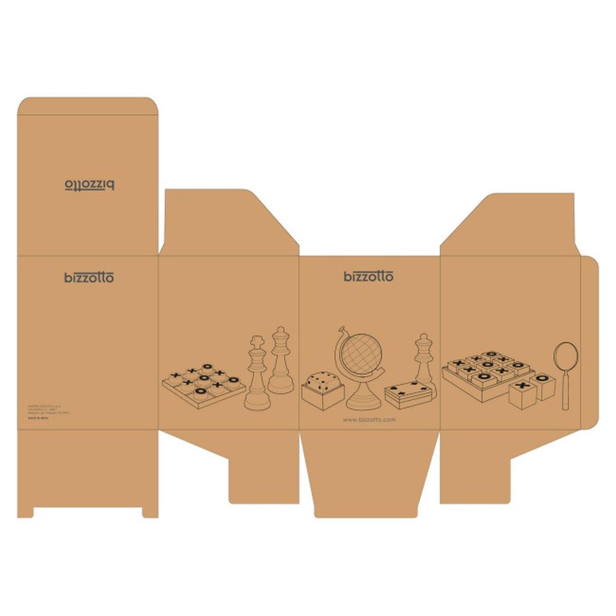 Decorazione Carte Fortune Nero cm.11,3x8,3 | Bizzotto