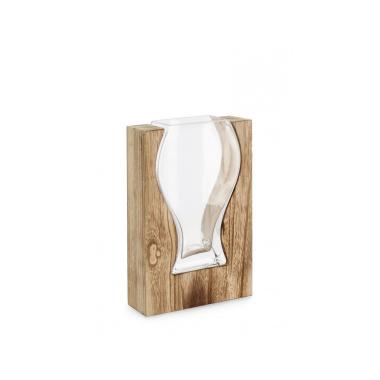 Vaso Vetro Medea Nat cm.H25 | Bizzotto