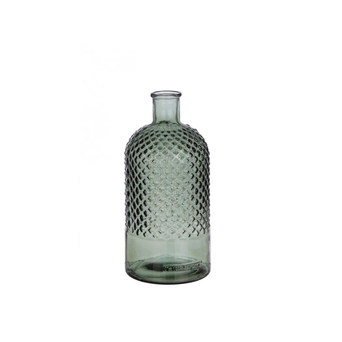 Bottiglia Decorativ Avril To Vetro Verd cm.H28 | Bizzotto