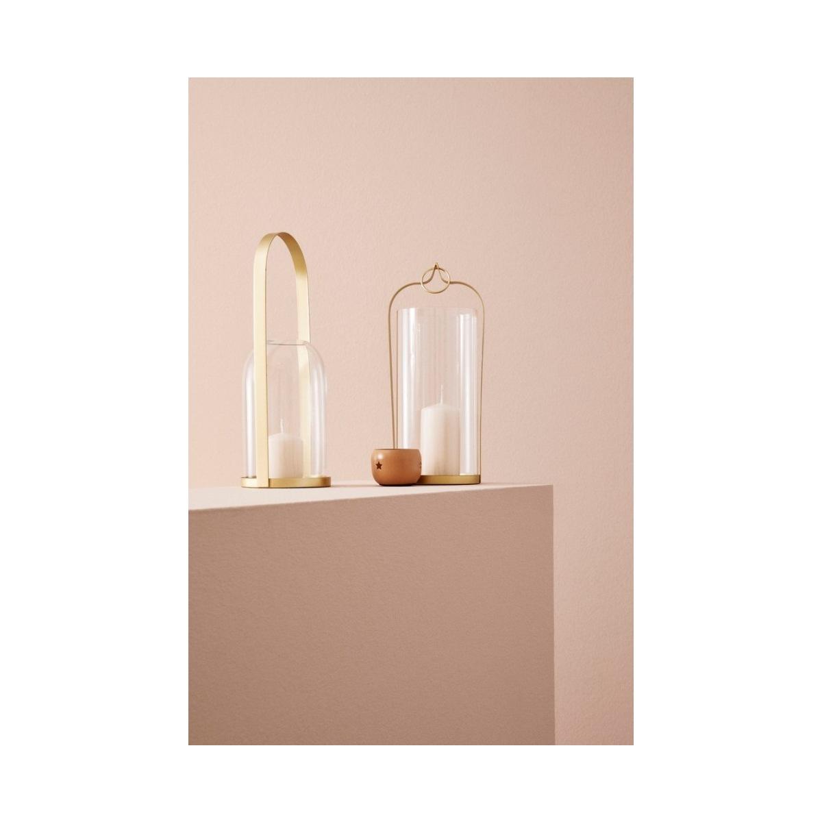 Portacandela Merope Oro cm.H33 | Bizzotto