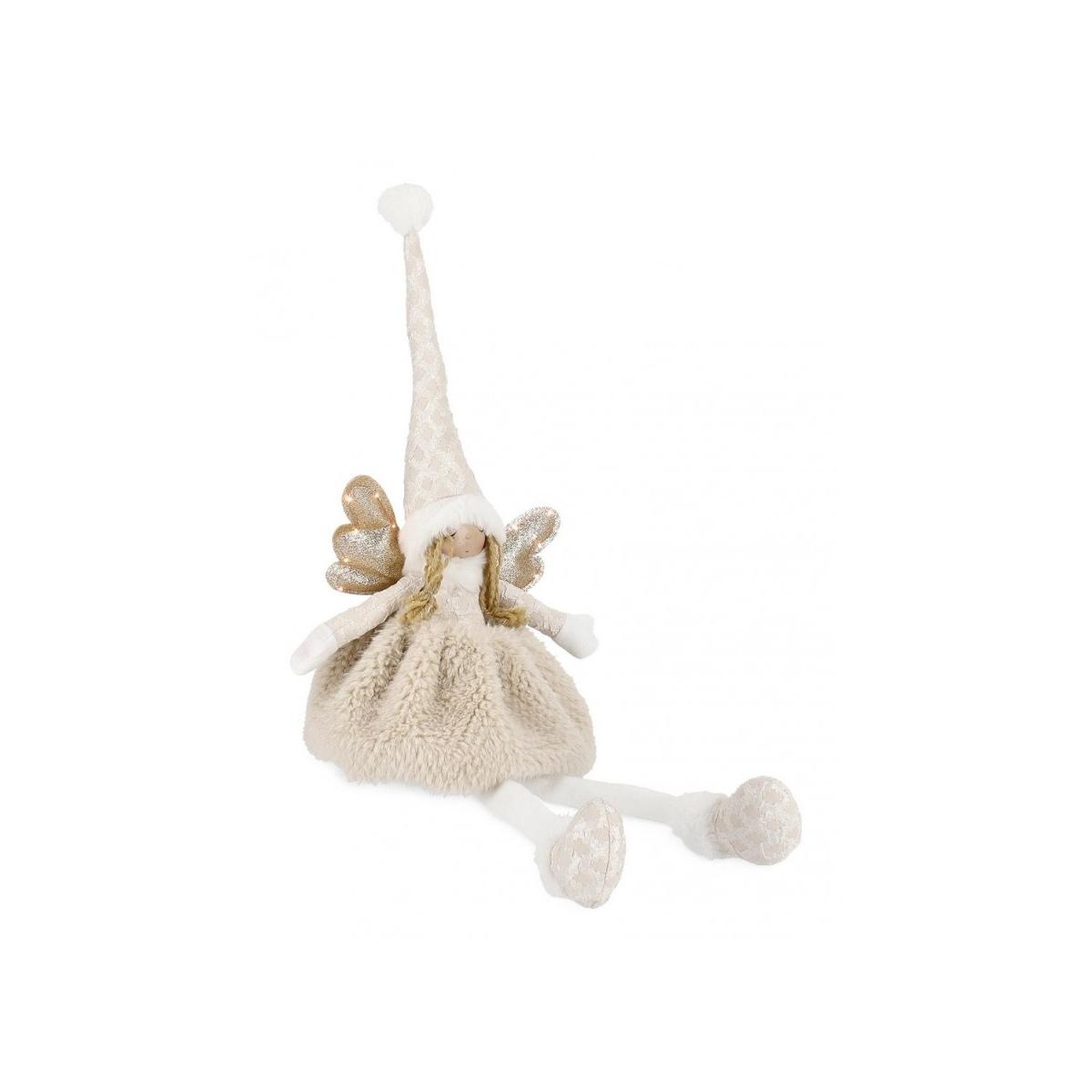 Angelo Camille Bianco-Beige Legs con LED | Bizzotto