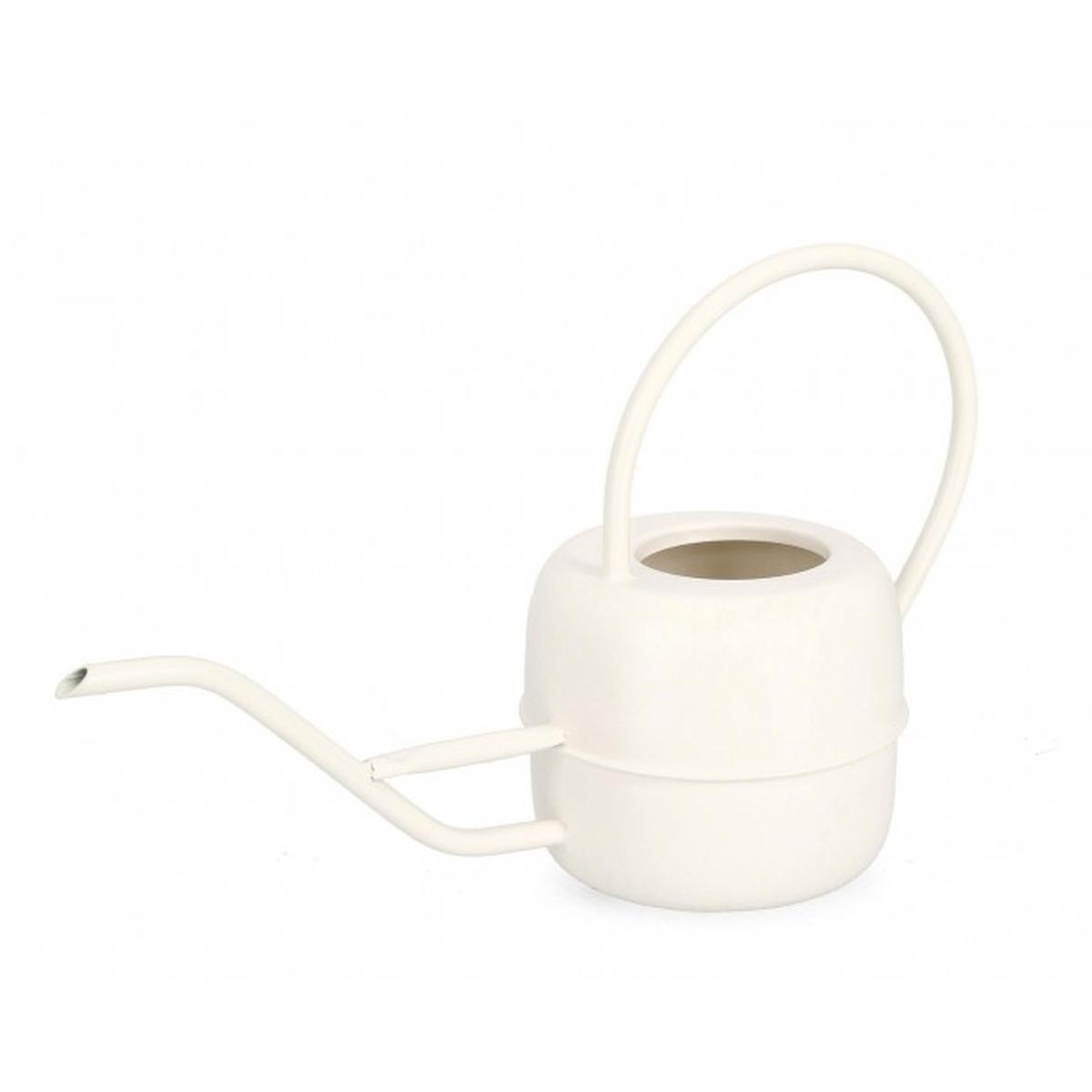 Annaffiatoio Keyra con Manicoto Basso Bianco | Bizzotto